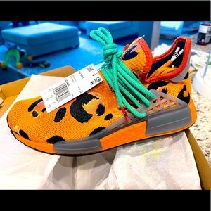 Brand New, Animal Print Adidas HU NMD - Size 7M=8.5W (Runs big & fits like 7.5M)